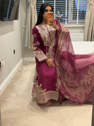 Ethnc Kaftan Pink x