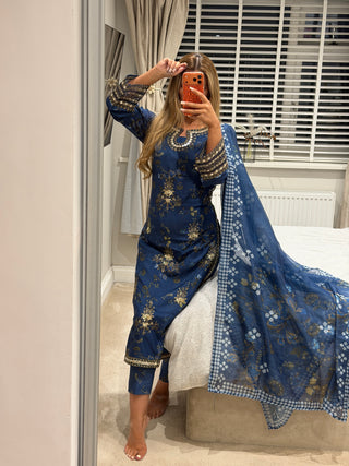 Blue Luxe x