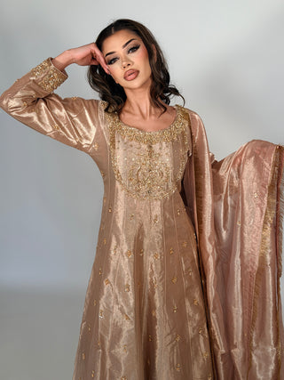 Royale Lengha Rose Gold