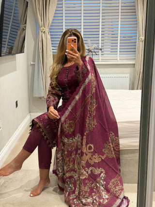 Luxe Maria Burgundy 💕