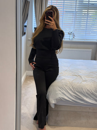 Molly Ruffle Noir
