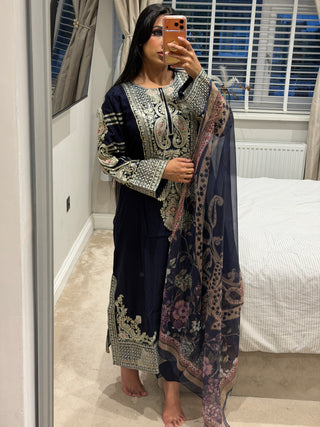 Ethnc Kaftan Navy x