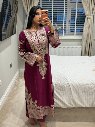 Ethnc Kaftan Pink x