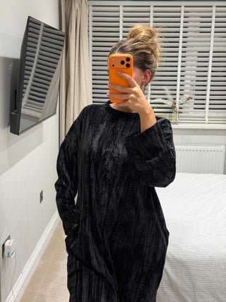 Esra Velvet Pocket Co Ord