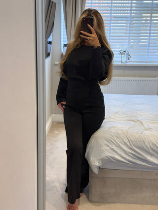 Molly Ruffle Noir