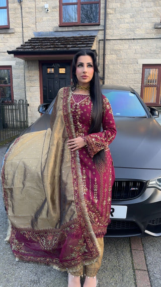Luxe x Anam Maroon