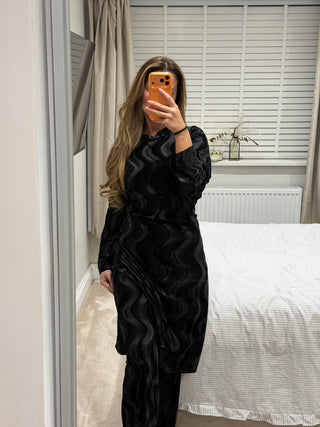 Sofia Belted Velvet Co Ord