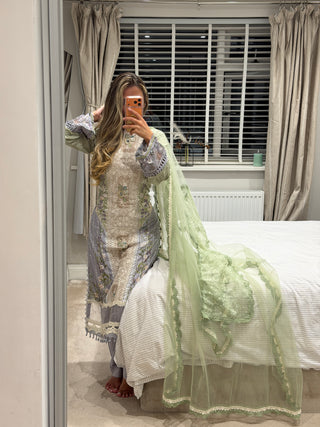 Maria Luxe Pastel Green x