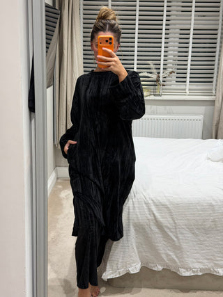 Esra Velvet Pocket Co Ord