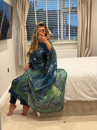 Maria Kaftan Blue Breeze x