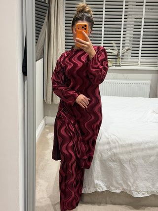 Sofia Belted Velvet Co Ord