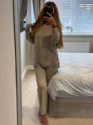 Cashmere Lounge Set Oat
