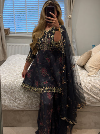 Emaara Edit Noir Peplum
