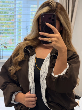 Chocolate Windbreaker