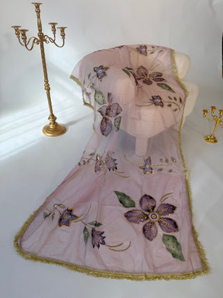 Tawakkal Hand Paint Royale Lilac