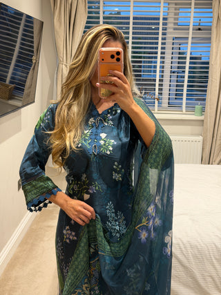 Maria Kaftan Blue Breeze x