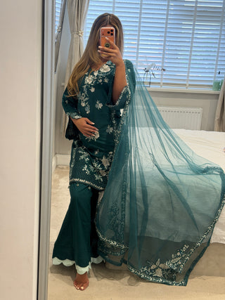 Rose Teal x